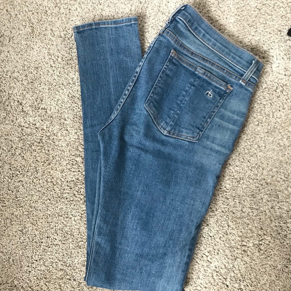 rag and bone skinny jean light wash